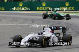 Valtteri Bottas (FIN) Williams FW36. 20.07.2014. Formula 1 World Championship, Rd 10, German Grand Prix, Hockenheim, Germany, Race Day.