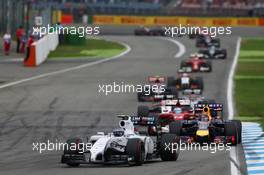 Valtteri Bottas (FIN) Williams FW36. 20.07.2014. Formula 1 World Championship, Rd 10, German Grand Prix, Hockenheim, Germany, Race Day.