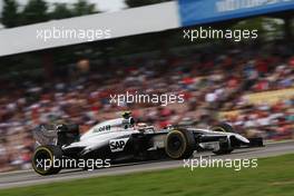 Kevin Magnussen (DEN) McLaren MP4-29. 20.07.2014. Formula 1 World Championship, Rd 10, German Grand Prix, Hockenheim, Germany, Race Day.