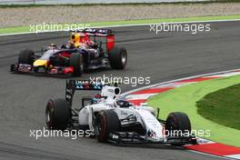 Valtteri Bottas (FIN) Williams FW36. 20.07.2014. Formula 1 World Championship, Rd 10, German Grand Prix, Hockenheim, Germany, Race Day.