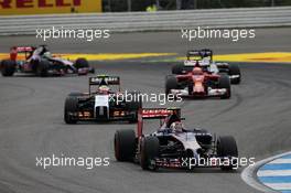 Daniil Kvyat (RUS) Scuderia Toro Rosso STR9. 20.07.2014. Formula 1 World Championship, Rd 10, German Grand Prix, Hockenheim, Germany, Race Day.