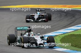 Lewis Hamilton (GBR) Mercedes AMG F1 W05. 20.07.2014. Formula 1 World Championship, Rd 10, German Grand Prix, Hockenheim, Germany, Race Day.