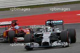 Lewis Hamilton (GBR) Mercedes AMG F1 W05. 20.07.2014. Formula 1 World Championship, Rd 10, German Grand Prix, Hockenheim, Germany, Race Day.