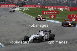 Valtteri Bottas (FIN) Williams FW36. 20.07.2014. Formula 1 World Championship, Rd 10, German Grand Prix, Hockenheim, Germany, Race Day.