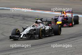 Kevin Magnussen (DEN) McLaren MP4-29. 20.07.2014. Formula 1 World Championship, Rd 10, German Grand Prix, Hockenheim, Germany, Race Day.