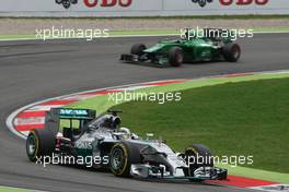 Lewis Hamilton (GBR) Mercedes AMG F1 W05. 20.07.2014. Formula 1 World Championship, Rd 10, German Grand Prix, Hockenheim, Germany, Race Day.