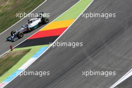 Lewis Hamilton (GBR) Mercedes AMG F1 W05. 19.07.2014. Formula 1 World Championship, Rd 10, German Grand Prix, Hockenheim, Germany, Qualifying Day.