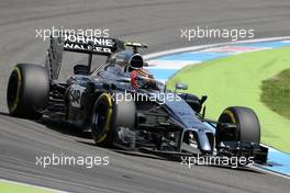 Kevin Magnussen (DEN), McLaren F1  19.07.2014. Formula 1 World Championship, Rd 10, German Grand Prix, Hockenheim, Germany, Qualifying Day.