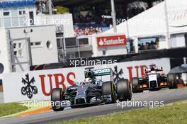 Lewis Hamilton (GBR) Mercedes AMG F1 W05. 19.07.2014. Formula 1 World Championship, Rd 10, German Grand Prix, Hockenheim, Germany, Qualifying Day.