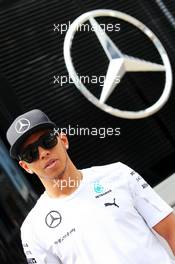 Lewis Hamilton (GBR) Mercedes AMG F1. 17.07.2014. Formula 1 World Championship, Rd 10, German Grand Prix, Hockenheim, Germany, Preparation Day.