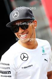 Lewis Hamilton (GBR) Mercedes AMG F1. 17.07.2014. Formula 1 World Championship, Rd 10, German Grand Prix, Hockenheim, Germany, Preparation Day.