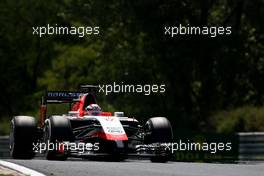 Jules Bianchi (FRA), Marussia F1 Team   25.07.2014. Formula 1 World Championship, Rd 11, Hungarian Grand Prix, Budapest, Hungary, Practice Day.