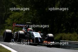 Sergio Perez (MEX), Sahara Force India  25.07.2014. Formula 1 World Championship, Rd 11, Hungarian Grand Prix, Budapest, Hungary, Practice Day.