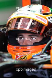 Sergio Perez (MEX), Sahara Force India  25.07.2014. Formula 1 World Championship, Rd 11, Hungarian Grand Prix, Budapest, Hungary, Practice Day.