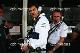 Toto Wolff (GER) Mercedes AMG F1 Shareholder and Executive Director. 25.07.2014. Formula 1 World Championship, Rd 11, Hungarian Grand Prix, Budapest, Hungary, Practice Day.