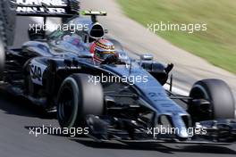 Kevin Magnussen (DEN), McLaren F1  25.07.2014. Formula 1 World Championship, Rd 11, Hungarian Grand Prix, Budapest, Hungary, Practice Day.