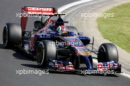 Daniil Kvyat (RUS), Scuderia Toro Rosso  25.07.2014. Formula 1 World Championship, Rd 11, Hungarian Grand Prix, Budapest, Hungary, Practice Day.