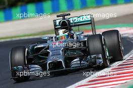 Lewis Hamilton (GBR) Mercedes AMG F1 W05. 25.07.2014. Formula 1 World Championship, Rd 11, Hungarian Grand Prix, Budapest, Hungary, Practice Day.
