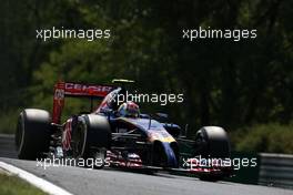 Daniil Kvyat (RUS), Scuderia Toro Rosso  25.07.2014. Formula 1 World Championship, Rd 11, Hungarian Grand Prix, Budapest, Hungary, Practice Day.