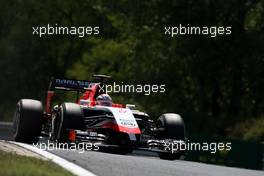 Jules Bianchi (FRA), Marussia F1 Team   25.07.2014. Formula 1 World Championship, Rd 11, Hungarian Grand Prix, Budapest, Hungary, Practice Day.