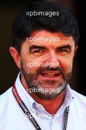Luis Garcia Abad (ESP) Driver Manager of Fernando Alonso (ESP) Ferrari. 25.07.2014. Formula 1 World Championship, Rd 11, Hungarian Grand Prix, Budapest, Hungary, Practice Day.
