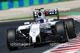 Valtteri Bottas (FIN) Williams FW36. 25.07.2014. Formula 1 World Championship, Rd 11, Hungarian Grand Prix, Budapest, Hungary, Practice Day.