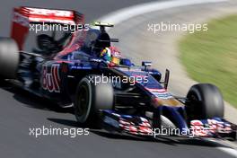 Daniil Kvyat (RUS), Scuderia Toro Rosso  25.07.2014. Formula 1 World Championship, Rd 11, Hungarian Grand Prix, Budapest, Hungary, Practice Day.