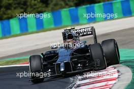 Kevin Magnussen (DEN) McLaren MP4-29. 25.07.2014. Formula 1 World Championship, Rd 11, Hungarian Grand Prix, Budapest, Hungary, Practice Day.