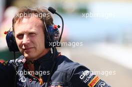 Christian Horner (GBR) Red Bull Racing Team Principal. 25.07.2014. Formula 1 World Championship, Rd 11, Hungarian Grand Prix, Budapest, Hungary, Practice Day.