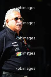 Vijay Mallya (IND), Team Owner, Sahara Force India  25.07.2014. Formula 1 World Championship, Rd 11, Hungarian Grand Prix, Budapest, Hungary, Practice Day.
