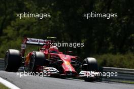 Kimi Raikkonen (FIN), Scuderia Ferrari  25.07.2014. Formula 1 World Championship, Rd 11, Hungarian Grand Prix, Budapest, Hungary, Practice Day.