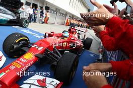 2nd place Fernando Alonso (ESP) Ferrari. 27.07.2014. Formula 1 World Championship, Rd 11, Hungarian Grand Prix, Budapest, Hungary, Race Day.