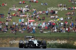 Kevin Magnussen (DEN) McLaren MP4-29. 27.07.2014. Formula 1 World Championship, Rd 11, Hungarian Grand Prix, Budapest, Hungary, Race Day.
