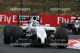 Felipe Massa (BRA) Williams FW36. 27.07.2014. Formula 1 World Championship, Rd 11, Hungarian Grand Prix, Budapest, Hungary, Race Day.