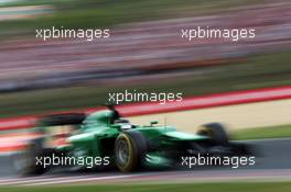 Kamui Kobayashi (JPN) Caterham CT05. 27.07.2014. Formula 1 World Championship, Rd 11, Hungarian Grand Prix, Budapest, Hungary, Race Day.