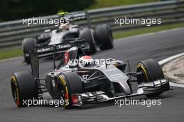 Adrian Sutil (GER) Sauber C33. 27.07.2014. Formula 1 World Championship, Rd 11, Hungarian Grand Prix, Budapest, Hungary, Race Day.