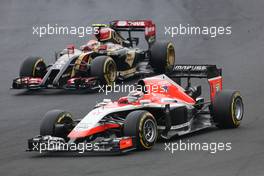 Jules Bianchi (FRA), Marussia F1 Team   27.07.2014. Formula 1 World Championship, Rd 11, Hungarian Grand Prix, Budapest, Hungary, Race Day.
