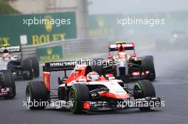 Max Chilton (GBR) Marussia F1 Team MR03. 27.07.2014. Formula 1 World Championship, Rd 11, Hungarian Grand Prix, Budapest, Hungary, Race Day.