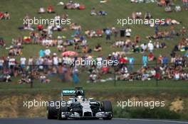 Lewis Hamilton (GBR) Mercedes AMG F1 W05. 27.07.2014. Formula 1 World Championship, Rd 11, Hungarian Grand Prix, Budapest, Hungary, Race Day.