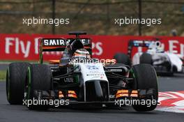 Nico Hulkenberg (GER) Sahara Force India F1 VJM07. 27.07.2014. Formula 1 World Championship, Rd 11, Hungarian Grand Prix, Budapest, Hungary, Race Day.