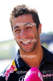 Daniel Ricciardo (AUS) Red Bull Racing. 26.07.2014. Formula 1 World Championship, Rd 11, Hungarian Grand Prix, Budapest, Hungary, Qualifying Day.