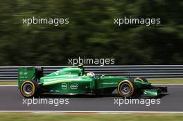 Marcus Ericsson (SWE) Caterham CT05. 26.07.2014. Formula 1 World Championship, Rd 11, Hungarian Grand Prix, Budapest, Hungary, Qualifying Day.