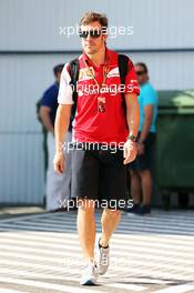 Fernando Alonso (ESP) Ferrari. 26.07.2014. Formula 1 World Championship, Rd 11, Hungarian Grand Prix, Budapest, Hungary, Qualifying Day.