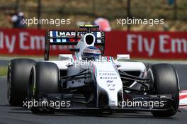 Valtteri Bottas (FIN) Williams FW36. 26.07.2014. Formula 1 World Championship, Rd 11, Hungarian Grand Prix, Budapest, Hungary, Qualifying Day.