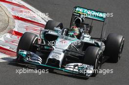 Nico Rosberg (GER) Mercedes AMG F1 W05. 26.07.2014. Formula 1 World Championship, Rd 11, Hungarian Grand Prix, Budapest, Hungary, Qualifying Day.
