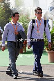 Robbie Cao (Right). 26.07.2014. Formula 1 World Championship, Rd 11, Hungarian Grand Prix, Budapest, Hungary, Qualifying Day.