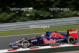 Daniil Kvyat (RUS), Scuderia Toro Rosso  26.07.2014. Formula 1 World Championship, Rd 11, Hungarian Grand Prix, Budapest, Hungary, Qualifying Day.