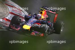 Daniel Ricciardo (AUS) Red Bull Racing RB10. 26.07.2014. Formula 1 World Championship, Rd 11, Hungarian Grand Prix, Budapest, Hungary, Qualifying Day.