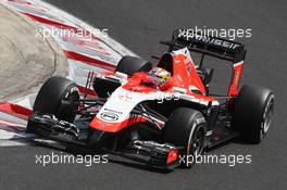 Jules Bianchi (FRA) Marussia F1 Team MR03. 26.07.2014. Formula 1 World Championship, Rd 11, Hungarian Grand Prix, Budapest, Hungary, Qualifying Day.