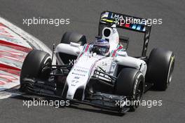 Valtteri Bottas (FIN) Williams FW36. 26.07.2014. Formula 1 World Championship, Rd 11, Hungarian Grand Prix, Budapest, Hungary, Qualifying Day.